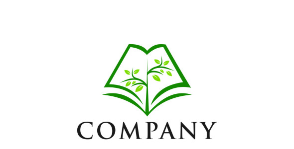 Шаблон логотипа на тему графика