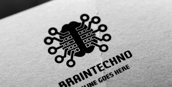 Шаблон логотипа на тему графика