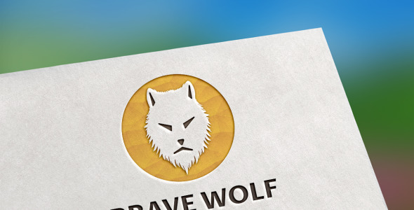 Шаблон логотипа на тему графика