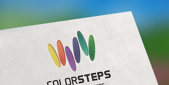 Шаблон логотипа на тему графика