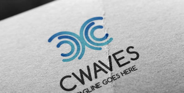 Шаблон логотипа на тему графика