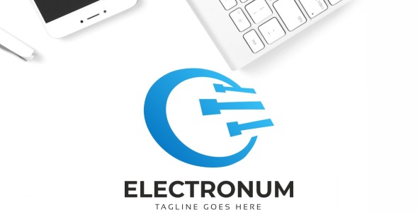 Шаблон логотипа на тему графика