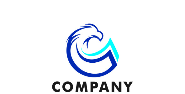 Шаблон логотипа на тему графика