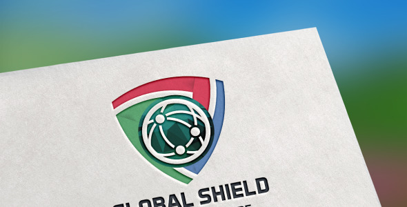 Шаблон логотипа на тему графика