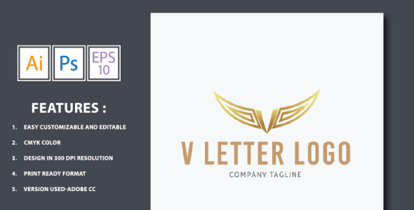 Шаблон логотипа на тему графика