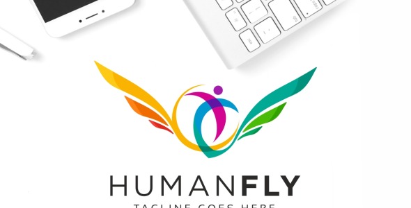 Шаблон логотипа на тему графика