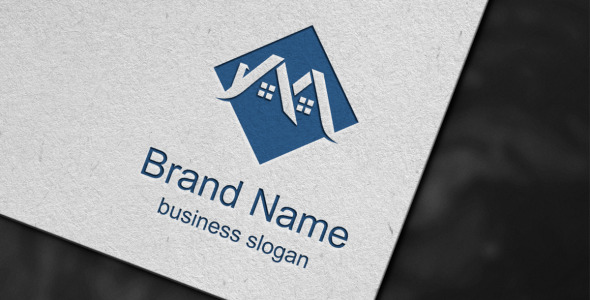 Шаблон логотипа на тему графика