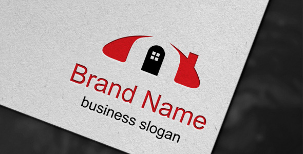 Шаблон логотипа на тему графика