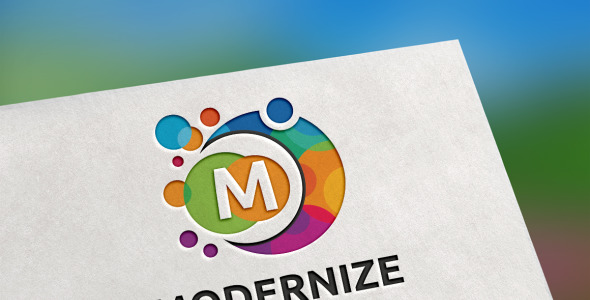 Шаблон логотипа на тему графика