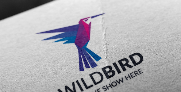 Шаблон логотипа на тему графика