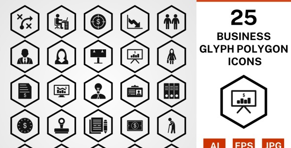 Набор иконок на тему business