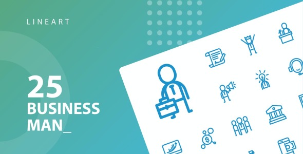 Набор иконок на тему business