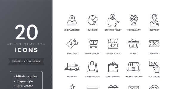 Набор иконок на тему финансы