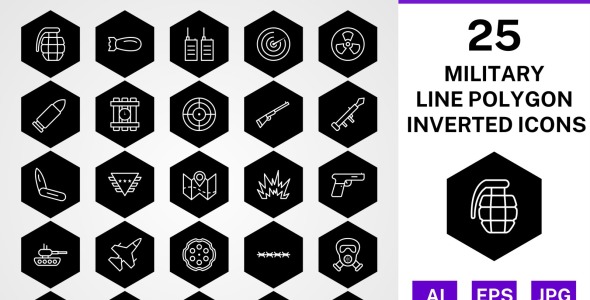 Набор иконок на тему military