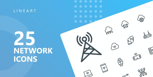 Набор иконок на тему network