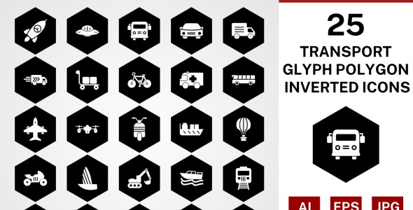 Набор иконок на тему transport