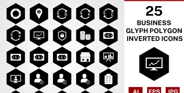 Набор иконок на тему финансы