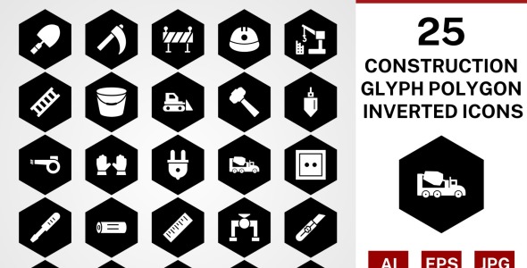 Набор иконок на тему industrial