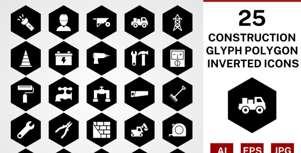 Набор иконок на тему industrial