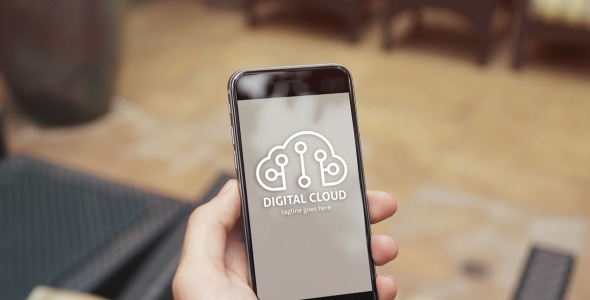 Шаблон логотипа на тему графика