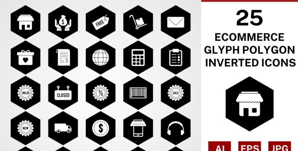 Набор иконок на тему shopping