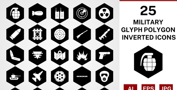 Набор иконок на тему military
