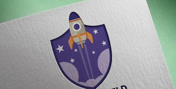 Шаблон логотипа на тему графика