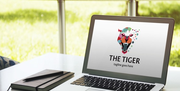 Шаблон логотипа на тему графика