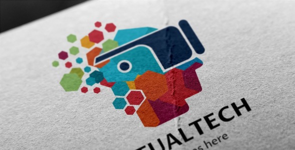 Шаблон логотипа на тему графика