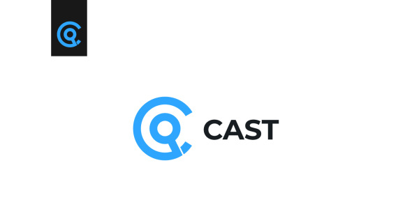 Шаблон логотипа на тему графика