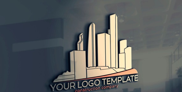 Шаблон логотипа на тему графика