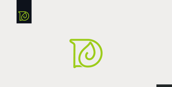 Шаблон логотипа на тему графика