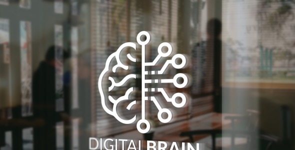 Шаблон логотипа на тему графика