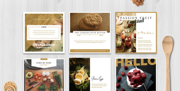 Шаблон для соцсетей на тему графика