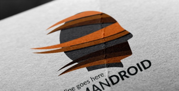 Шаблон логотипа на тему графика