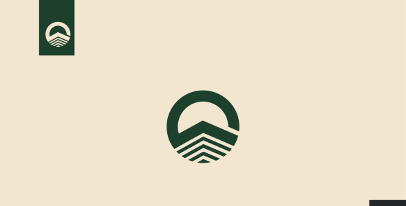 Шаблон логотипа на тему графика