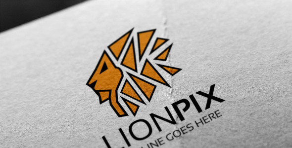 Шаблон логотипа на тему графика