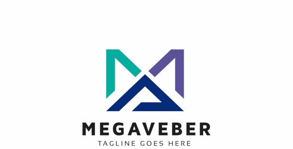 Шаблон логотипа на тему графика