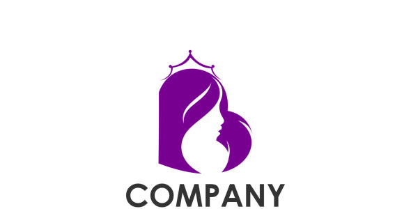 Шаблон логотипа на тему графика