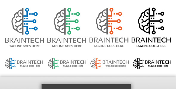 Шаблон логотипа на тему графика