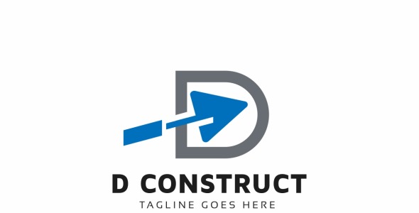 Шаблон логотипа на тему графика