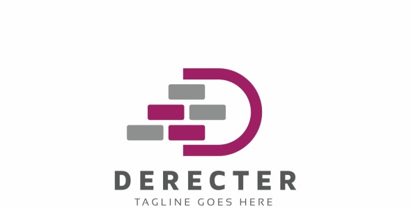 Шаблон логотипа на тему графика