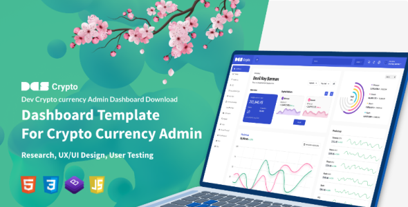DCrypto CryptoCurrency Dashboard Admin Template