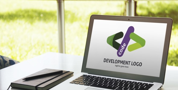 Шаблон логотипа на тему графика