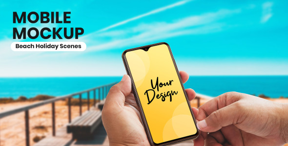 Мокап для продукта на тему графика