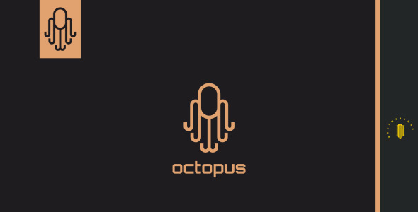 Шаблон логотипа на тему графика