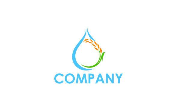 Шаблон логотипа на тему графика