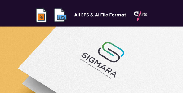 Шаблон логотипа на тему графика