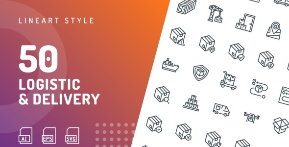 Набор иконок на тему industrial