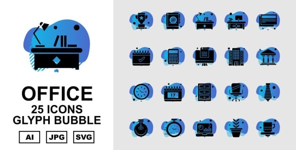 Набор иконок на тему business